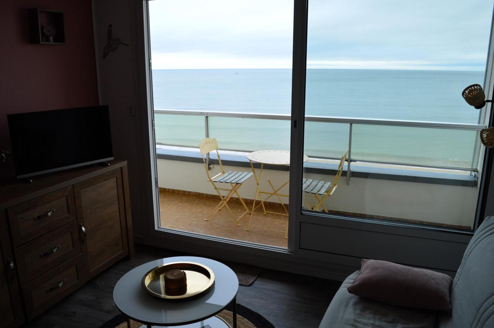 L'Esperluette - Magnifique Vue Mer Et Balcon Courseulles-sur-Mer Εξωτερικό φωτογραφία