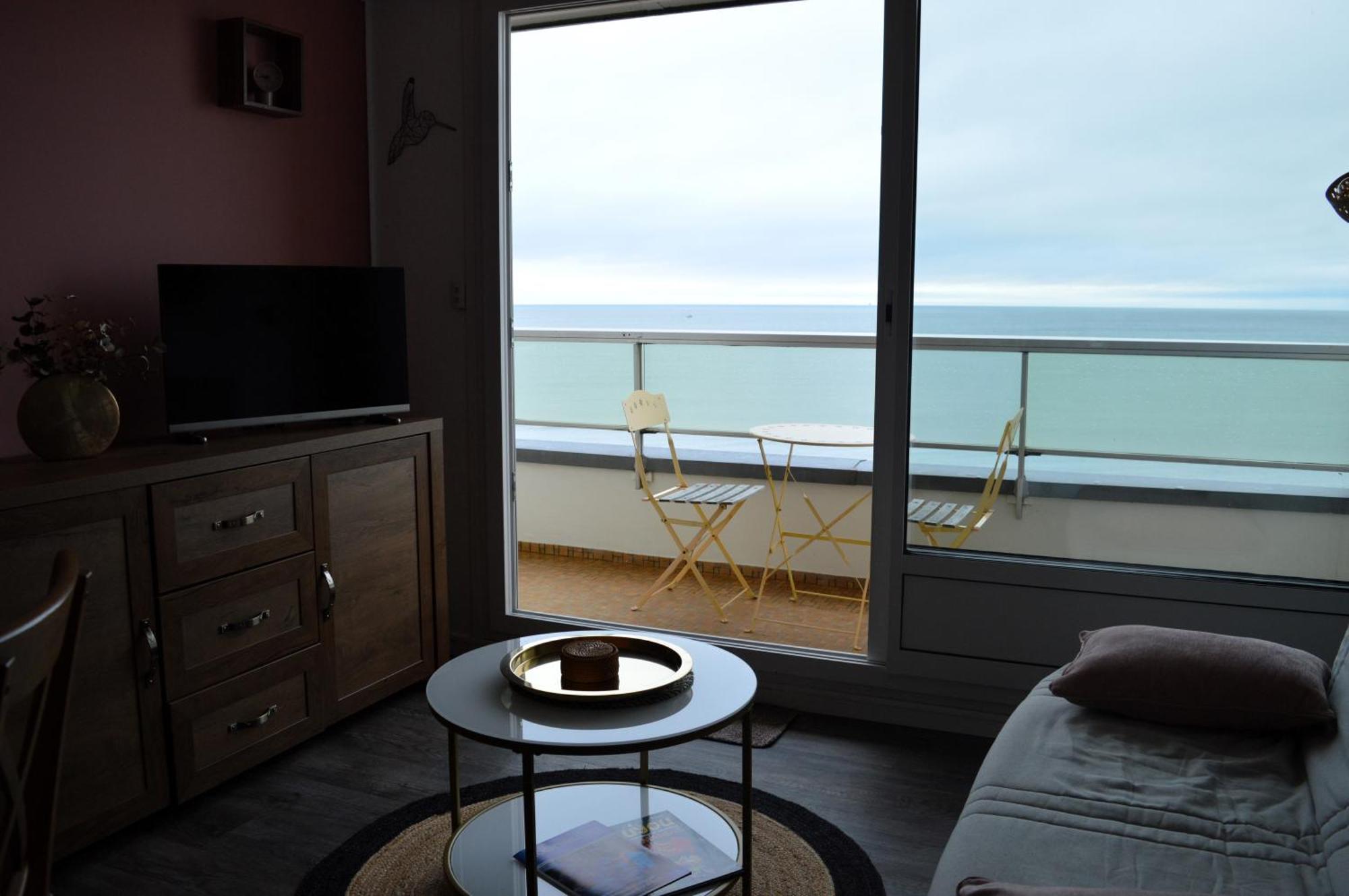 L'Esperluette - Magnifique Vue Mer Et Balcon Courseulles-sur-Mer Εξωτερικό φωτογραφία