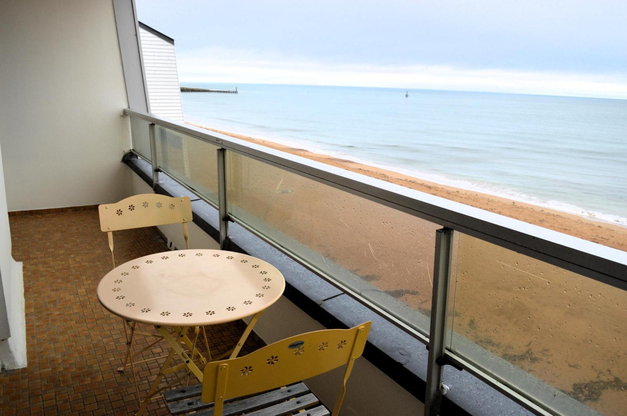 L'Esperluette - Magnifique Vue Mer Et Balcon Courseulles-sur-Mer Εξωτερικό φωτογραφία